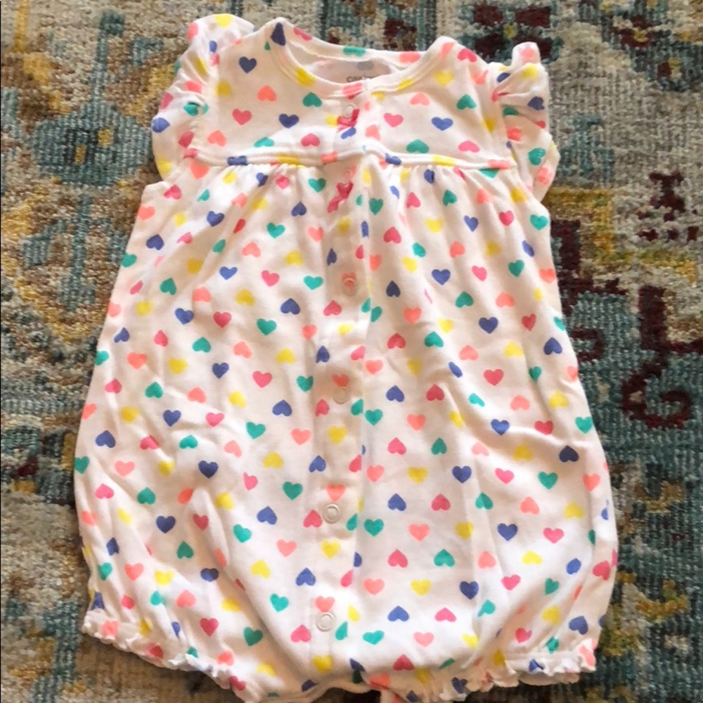 6 months Carter’s romper worn once